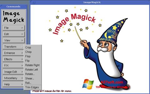 Skjermbilde ImageMagick Windows 7
