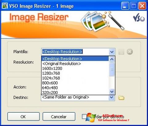 Skjermbilde VSO Image Resizer Windows 7