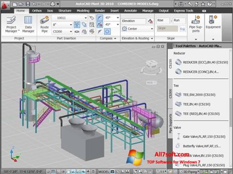 Skjermbilde AutoCAD Windows 7