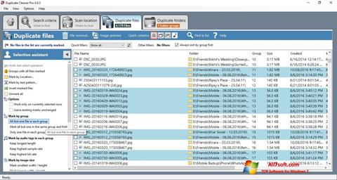 Skjermbilde Duplicate Cleaner Windows 7