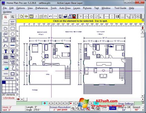 Skjermbilde Home Plan Pro Windows 7