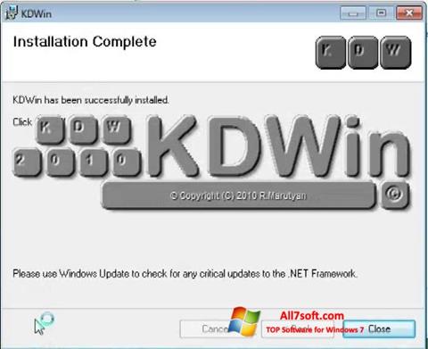 Skjermbilde KDWin Windows 7