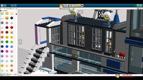 Skjermbilde LEGO Digital Designer Windows 7