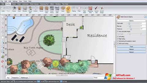 Skjermbilde Realtime Landscaping Architect Windows 7