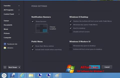 Skjermbilde Pokki Windows 7