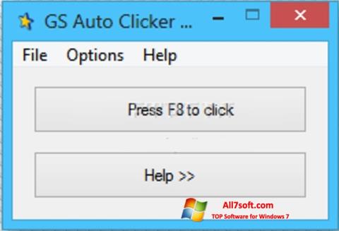Skjermbilde GS Auto Clicker Windows 7