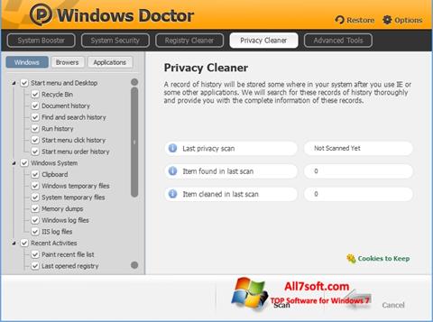 Skjermbilde Windows Doctor Windows 7