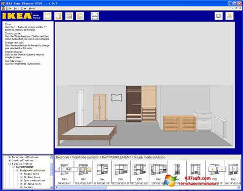 Skjermbilde IKEA Home Planner Windows 7