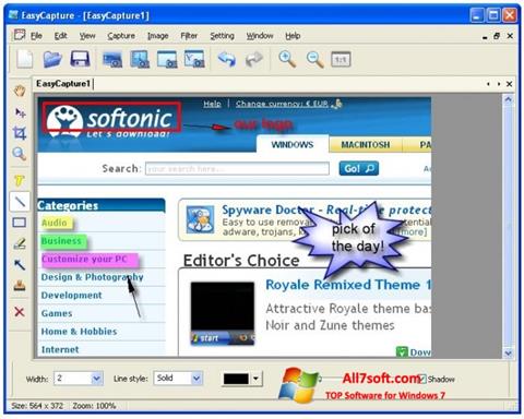 Skjermbilde EasyCapture Windows 7