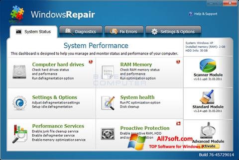 Skjermbilde Windows Repair Windows 7