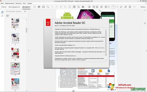 Skjermbilde Adobe Acrobat Reader DC Windows 7