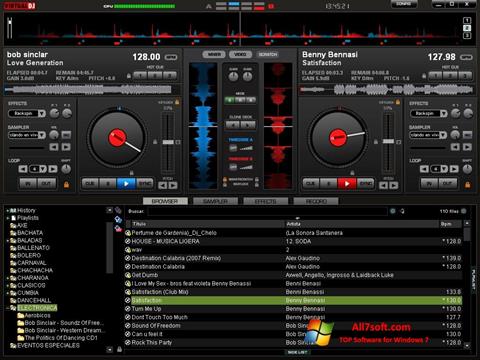Skjermbilde Virtual DJ Pro Windows 7