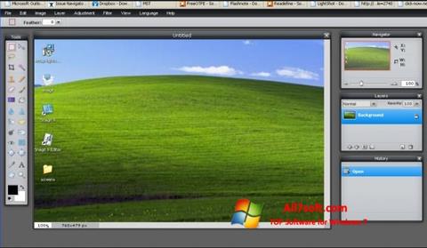 Skjermbilde LightShot Windows 7